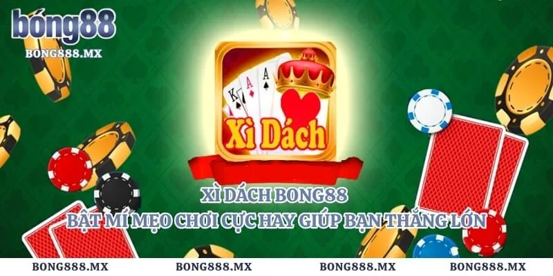 Xì Dách Bong88 - Bật Mí Mẹo Chơi Cực Hay Giúp Bạn Thắng Lớn